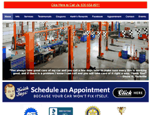 Tablet Screenshot of keithscarcare.com